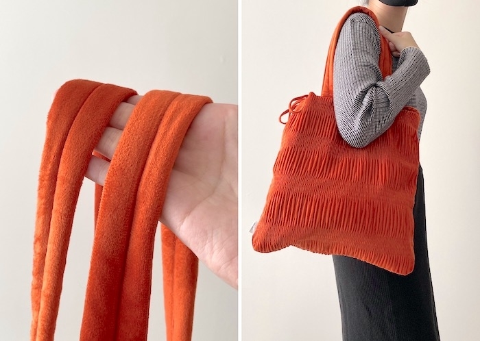 niko and…(ニコアンド)のオススメのバッグ「オリジナルギャザー2WAYトートバッグ」