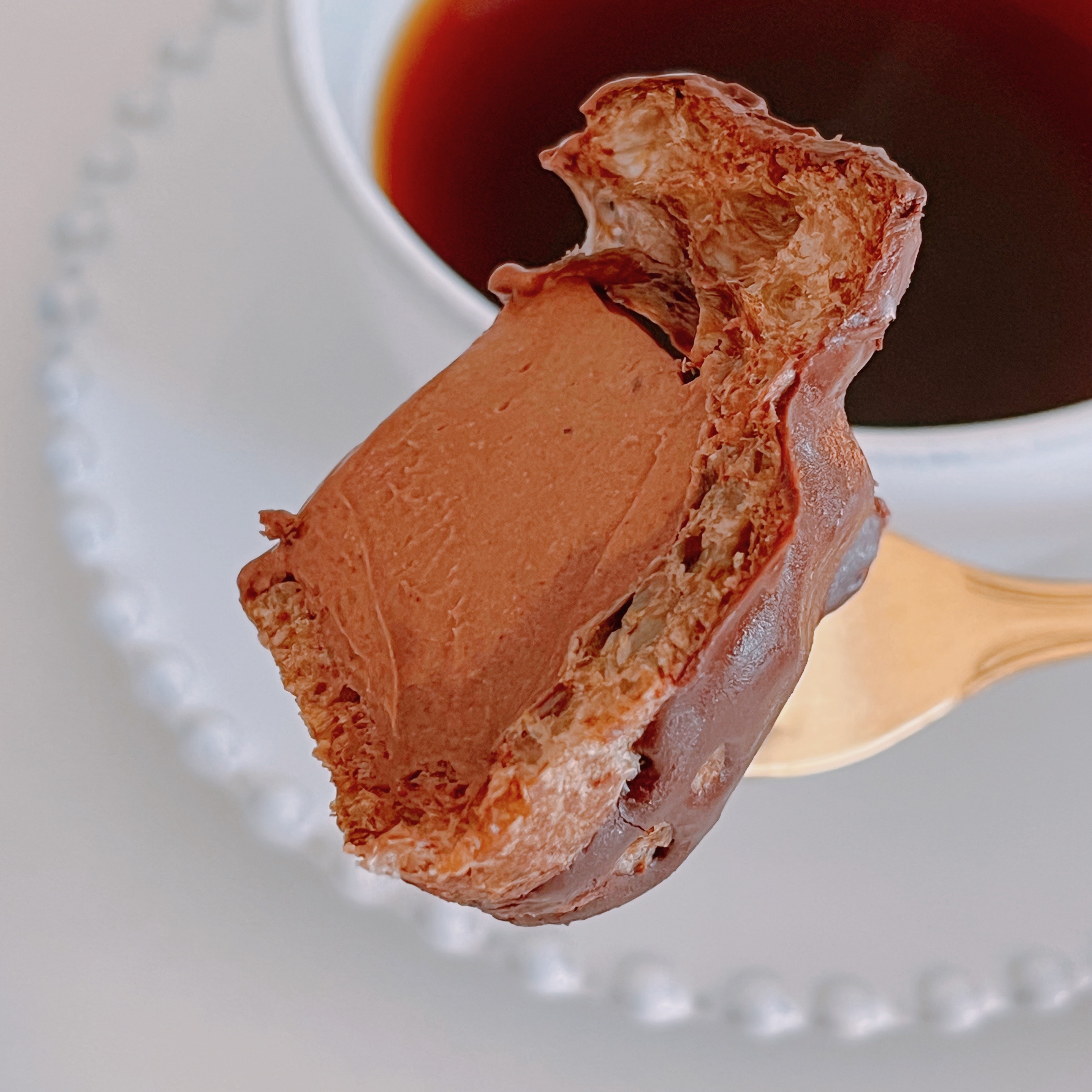 LAWSON(ローソン)のおすすめ「コクふわツインシュー 濃厚ショコラ」