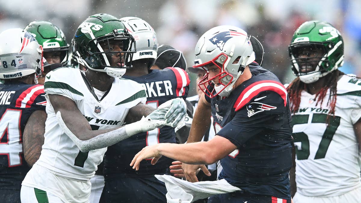 The Patriots quarterback was allegedly "trying to prevent me from having kids," according to the Jets star cornerback.