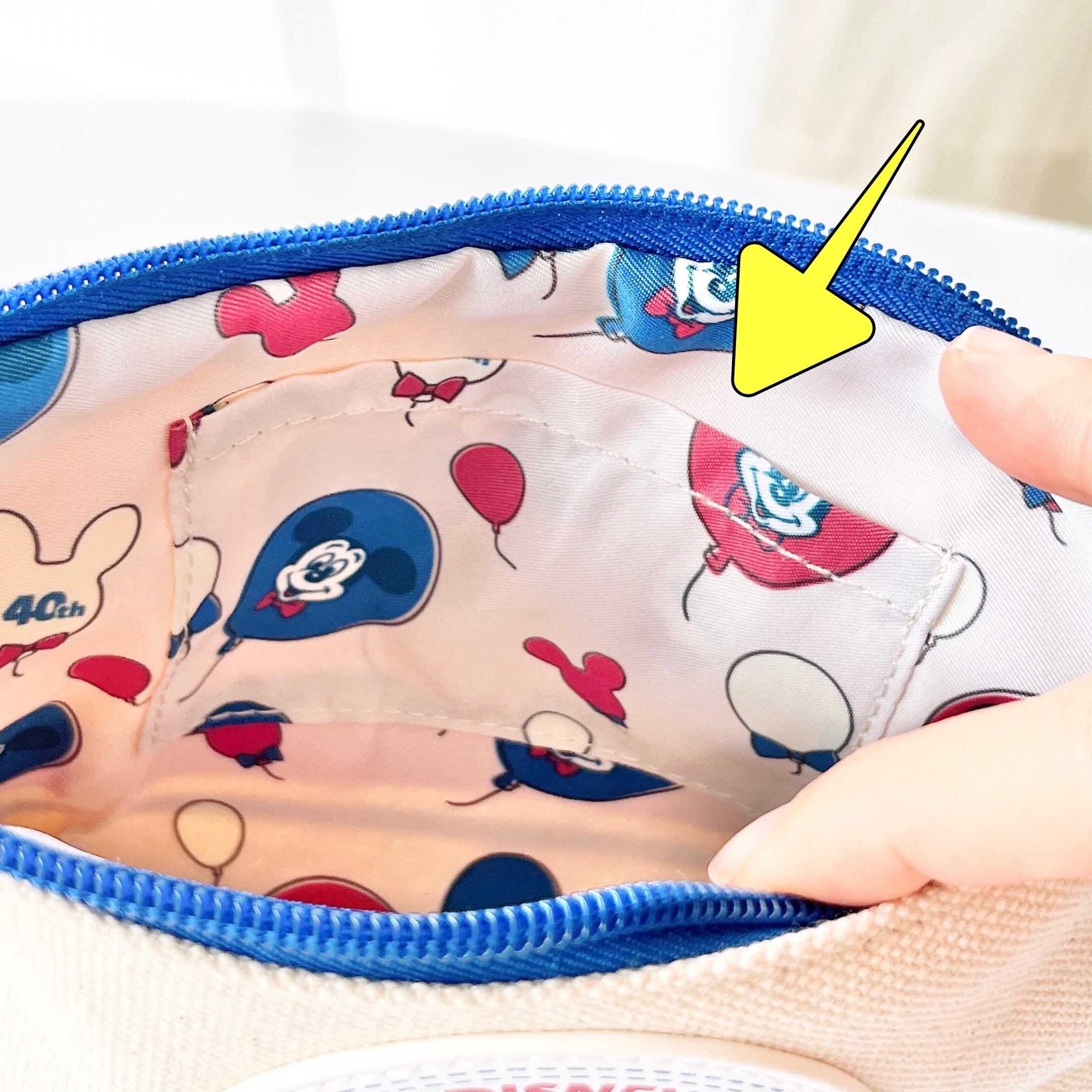 東京ディズニーリゾートのおすすめグッズ「ポーチ（CONVERSE）」