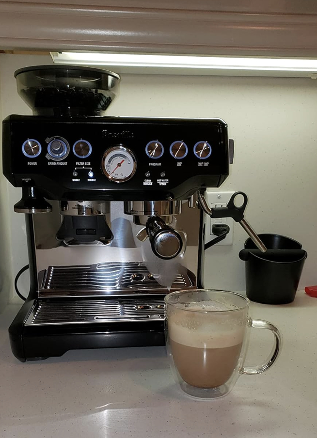 espresso machine with cappuccino