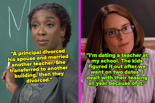 16 Folks Who Didn't Hold Anything Back, And Admitted Just How Scandalous Dating Within The School System Can Be