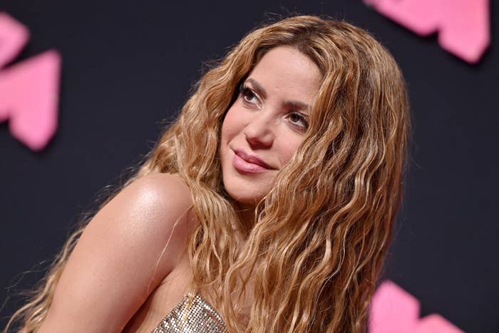 Closeup of Shakira
