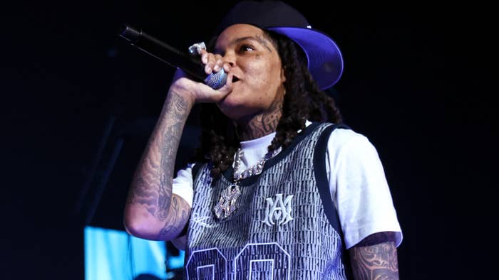 Young M.A performing