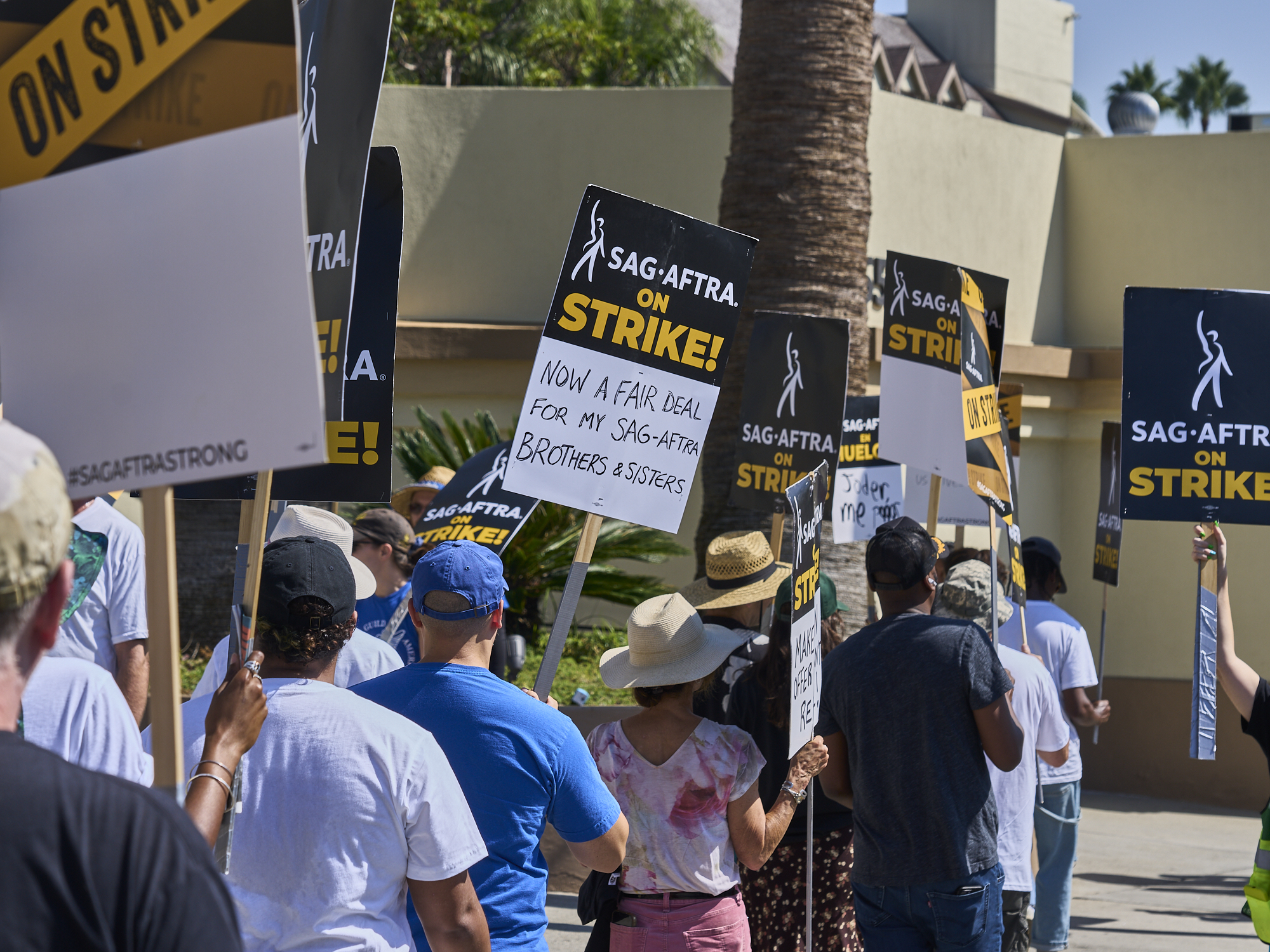 People protesting