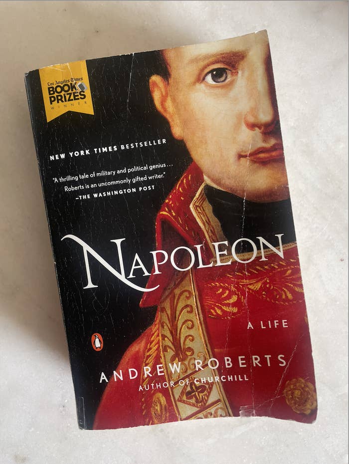 My copy of &quot;Napoleon: A Life&quot; a biography by Andrew Roberts