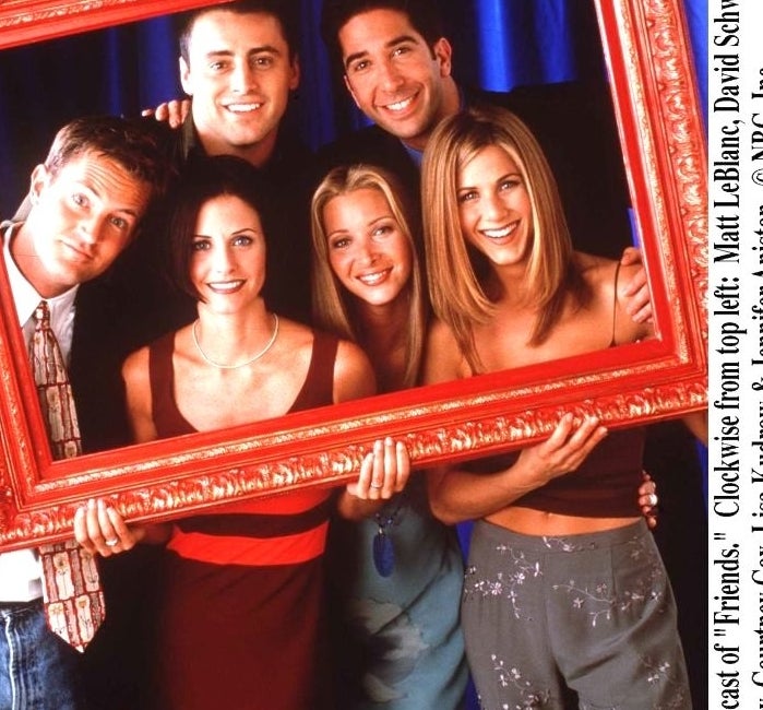 the cast of friends