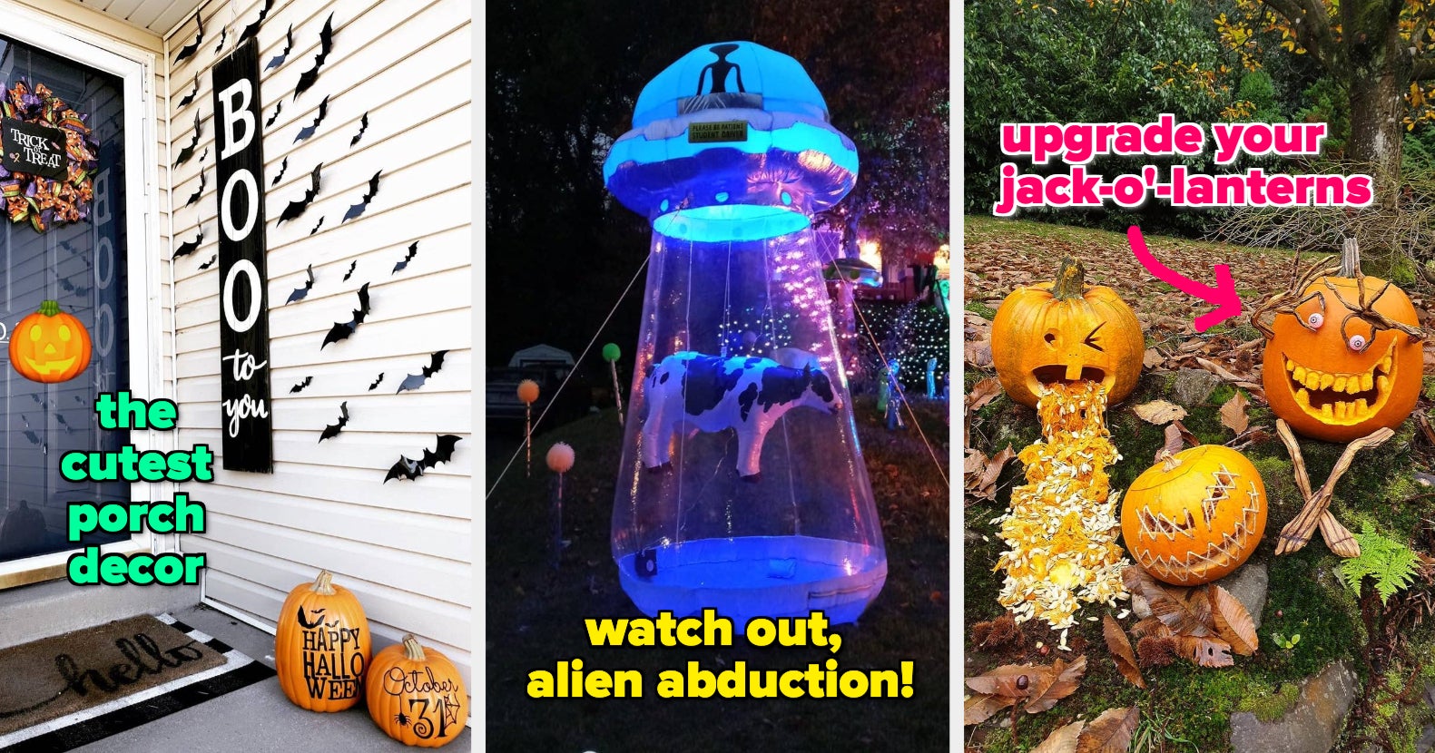 Outdoor Halloween Decor: 32 Spooky Ideas for Your House