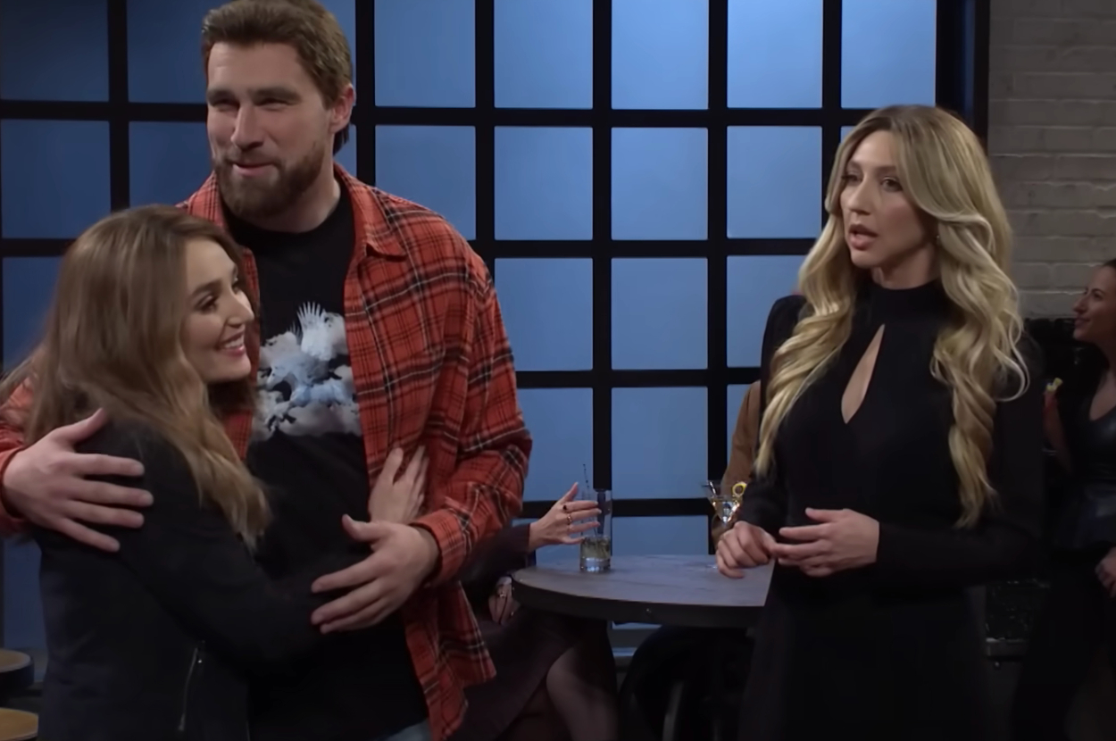 travis kelce and heidi gardner