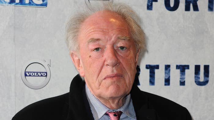 michael gambon on red carpet