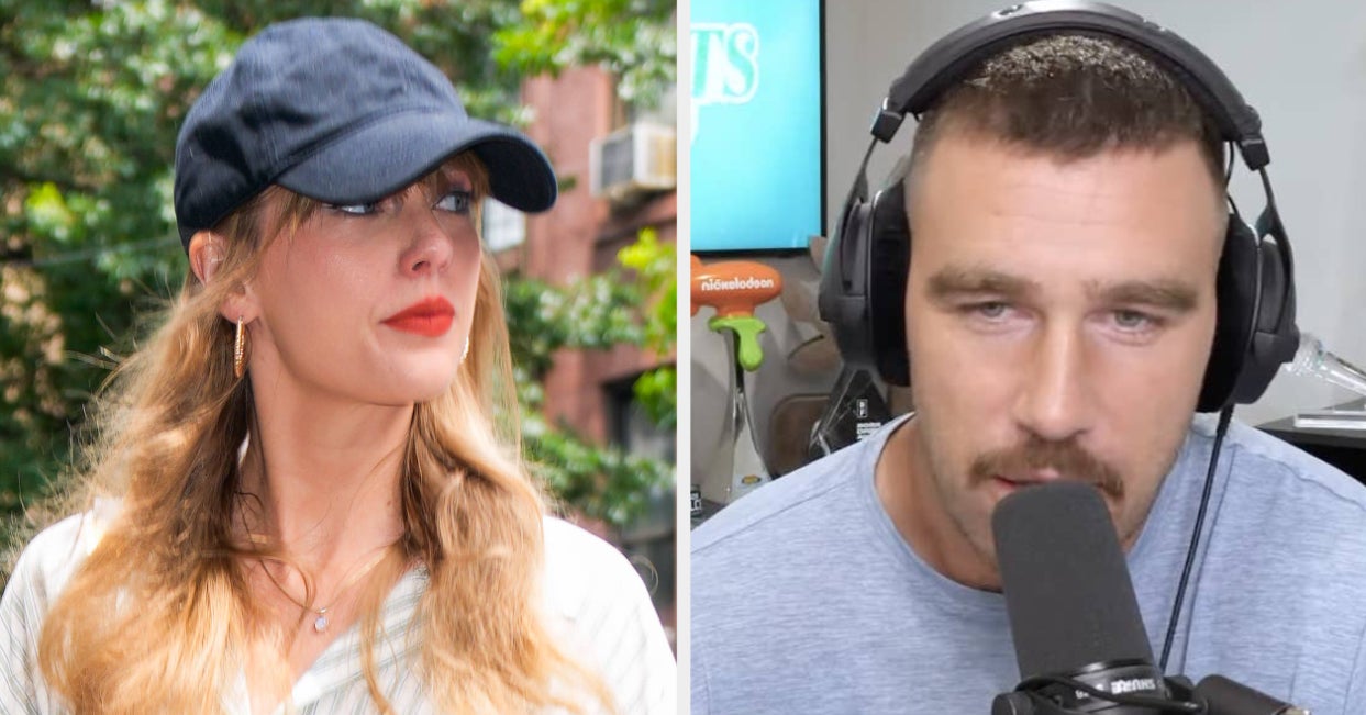 Travis Kelce Is Being Praised For Respecting Taylor Swift’s Privacy On His Podcast While Still Telling Listeners What They Wanted To Hear