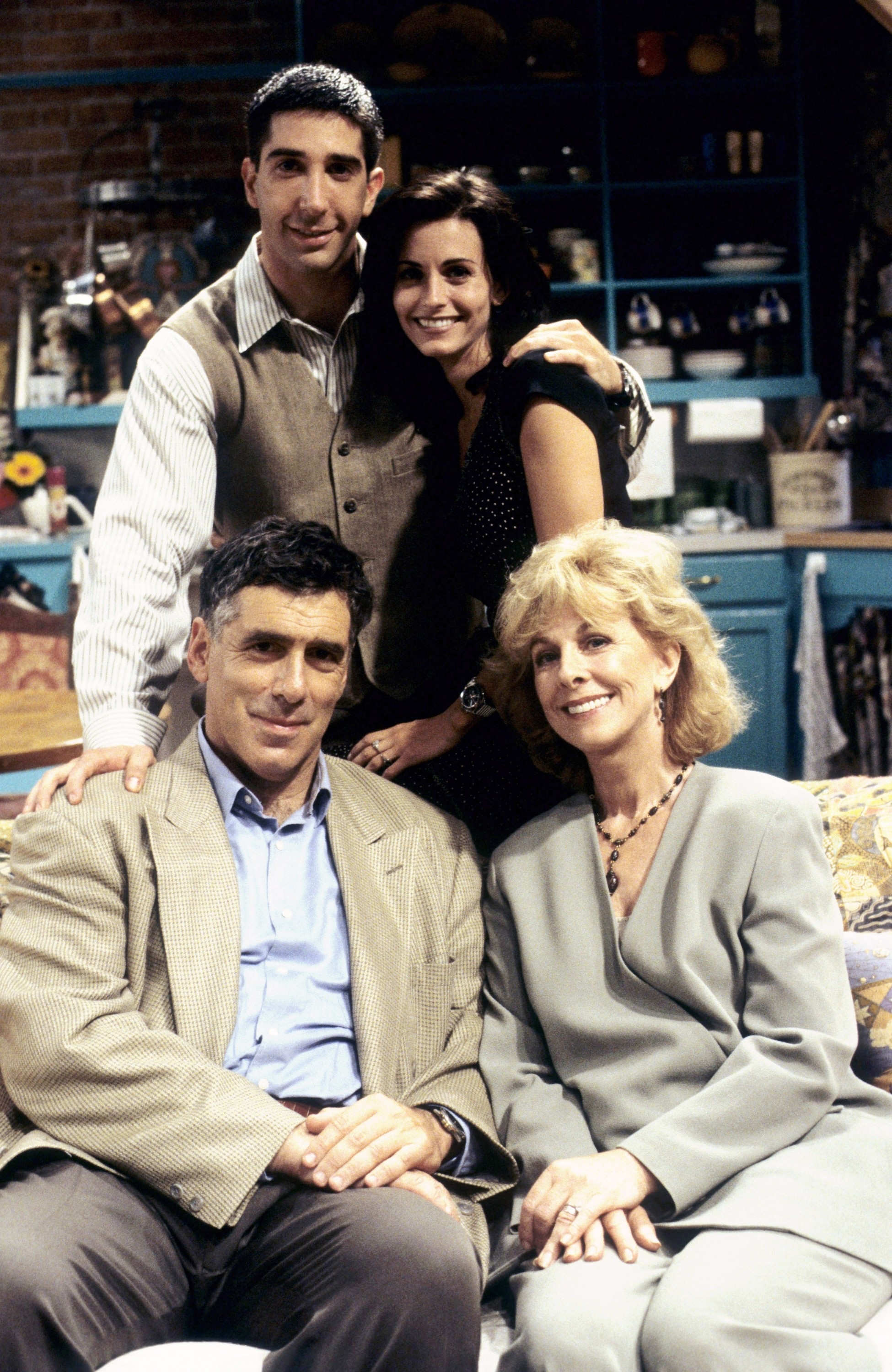 The Geller family on friends in Season 1