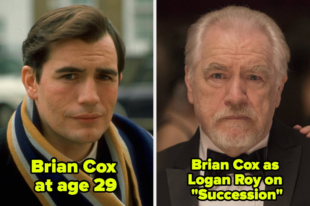 Brian Cox then and now