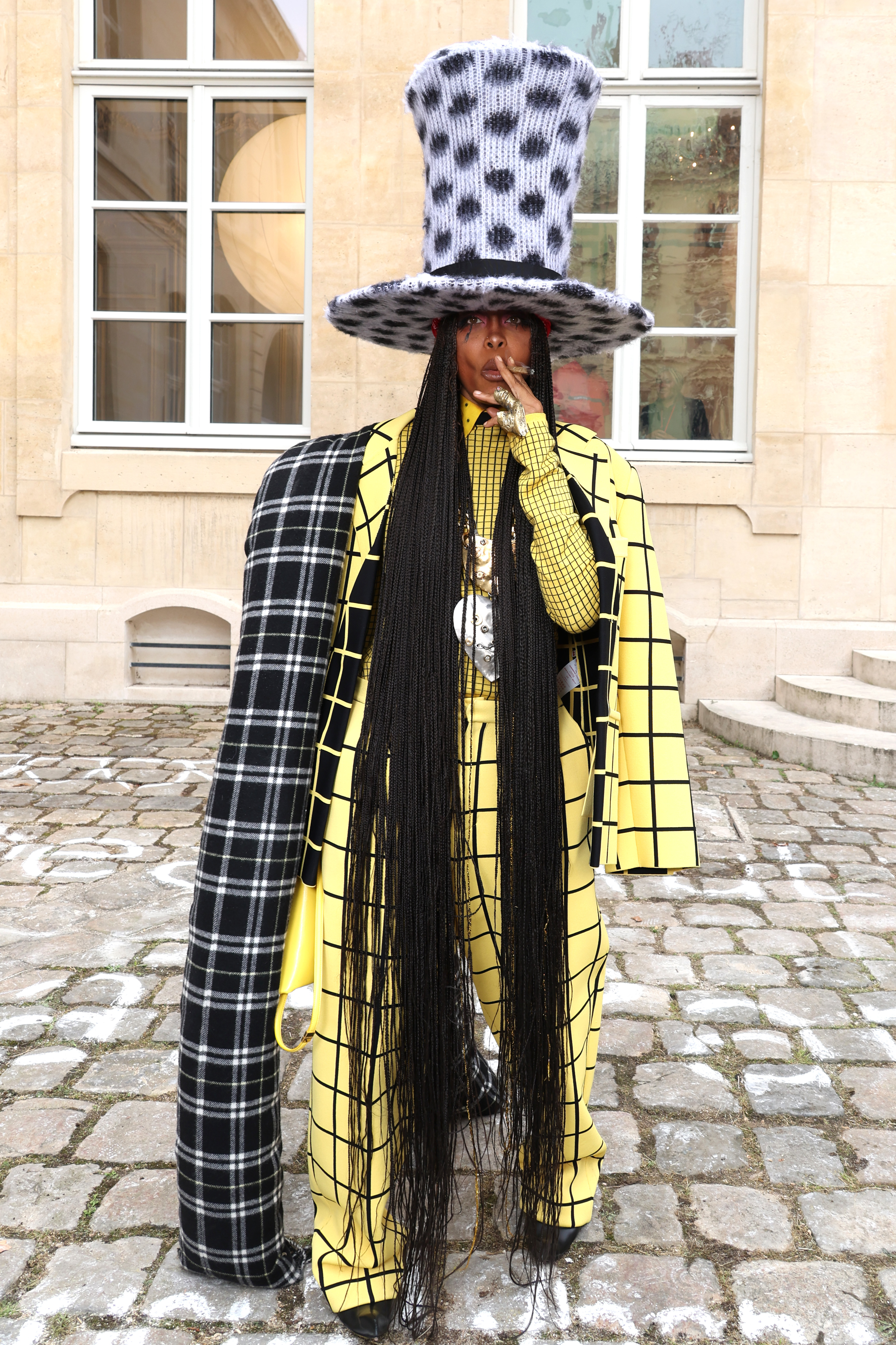 Closeup of Erykah Badu