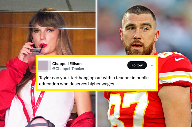Taylor Swift Reportedly Caused An Increase In Travis Kelce Jersey Sales, So People Want Her To Help Boost These Other Things Now