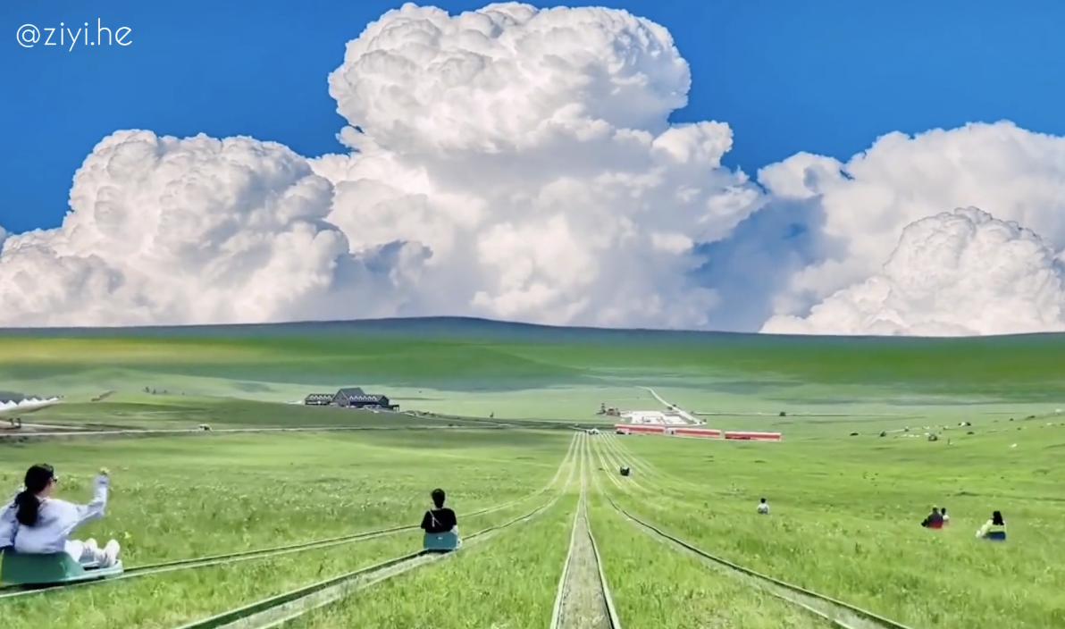 People sliding into a desktop background