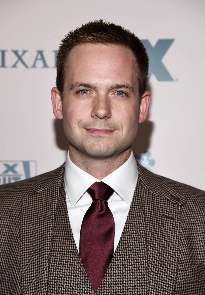 Closeup of Patrick J. Adams