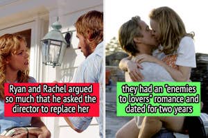 Ryan Gosling and Rachel McAdams argued so much that he asked the director to replace her, but they later ended up dating