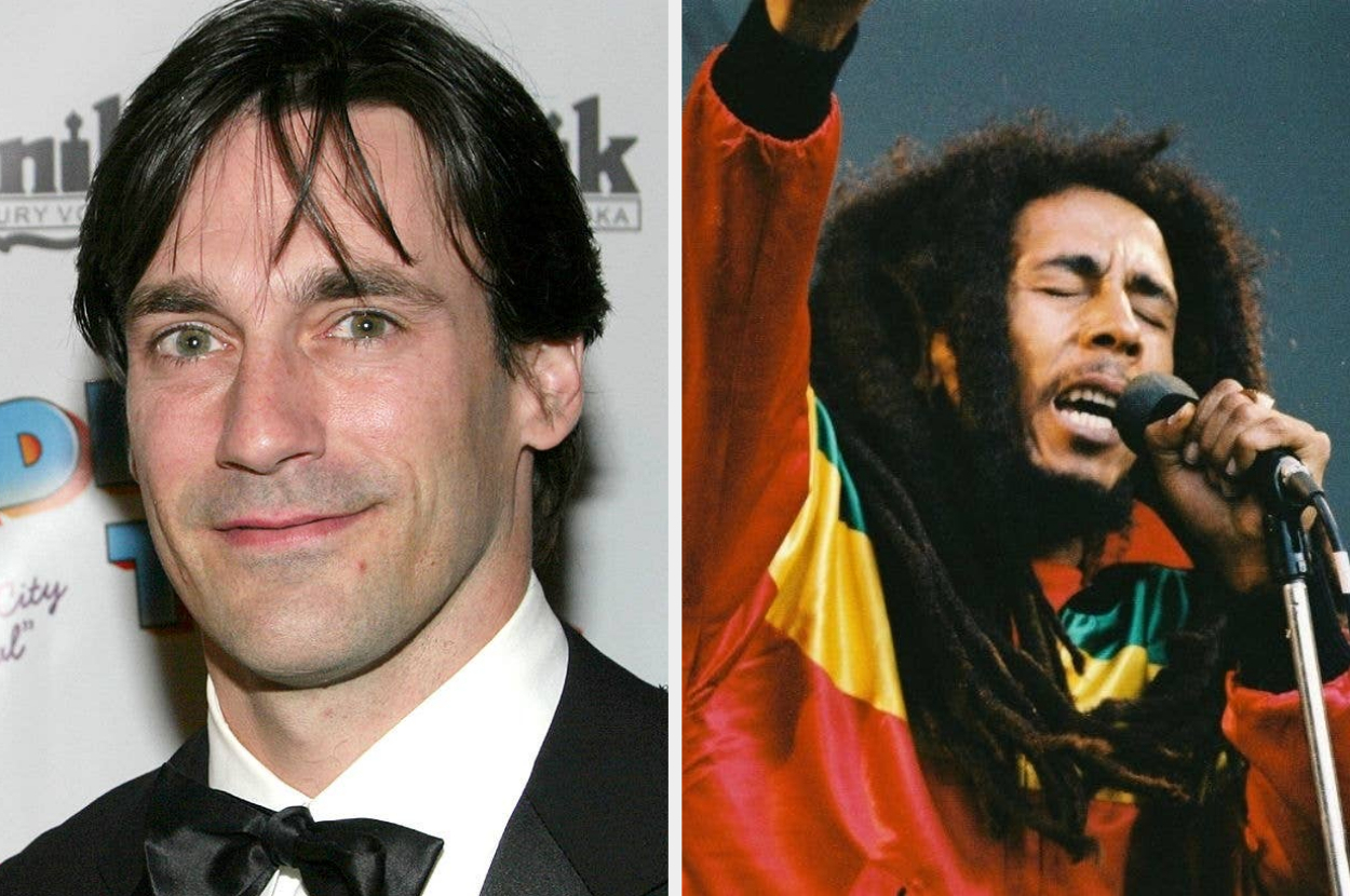 jon hamm and bob marley