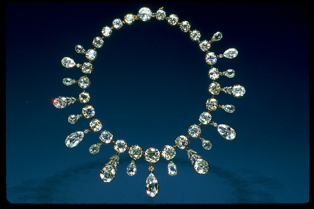 An ornate necklace