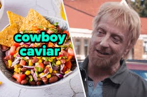 Cowboy caviar and Roland.
