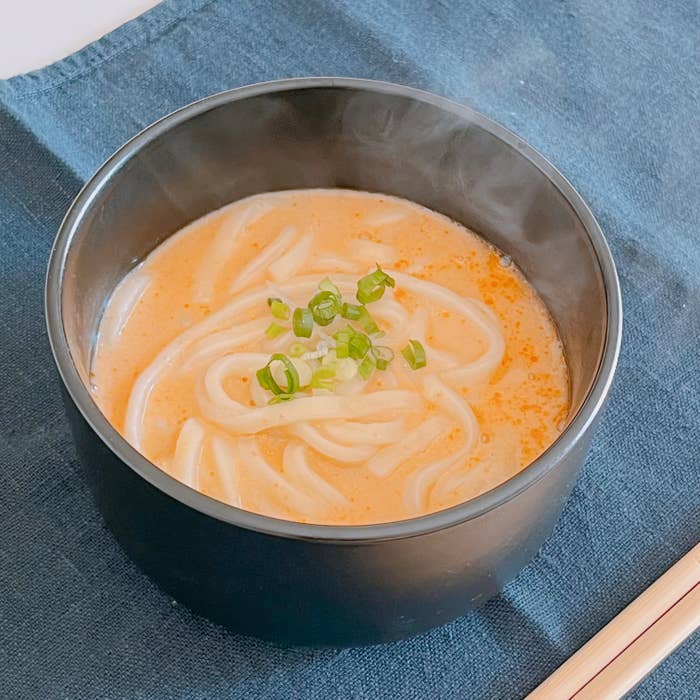 無印良品のおすすめ「麺にかける 明太クリームスープ」