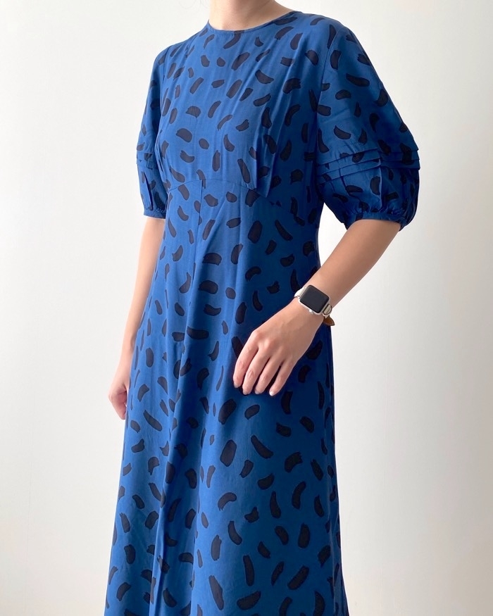 UNIQLO（ユニクロ）のおすすめのレディースアイテム「バルーンスリーブワンピース（半袖）」