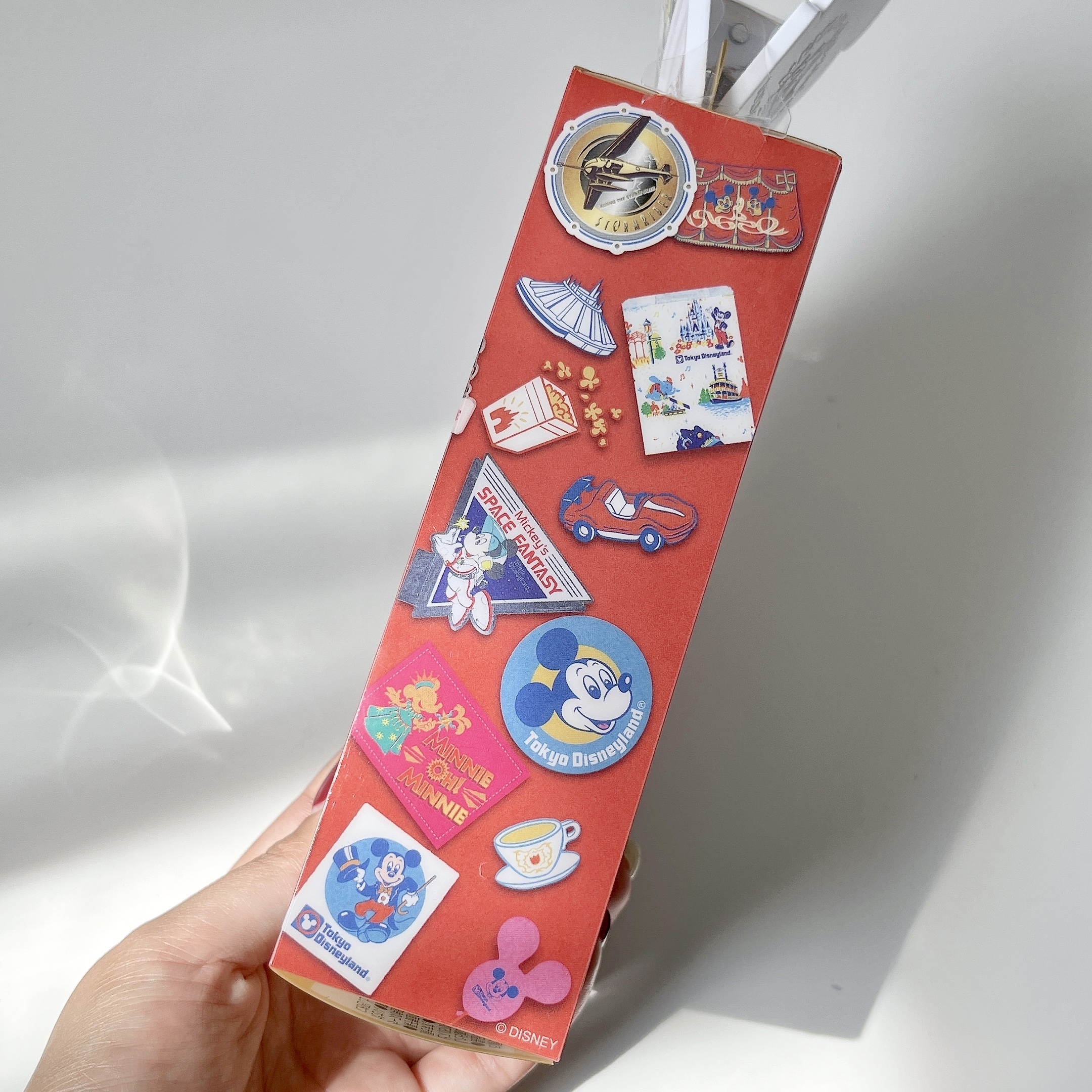 ディズニーランドで見つけたおすすめお土産「ポテトスナッククリップ付 クリア箱」