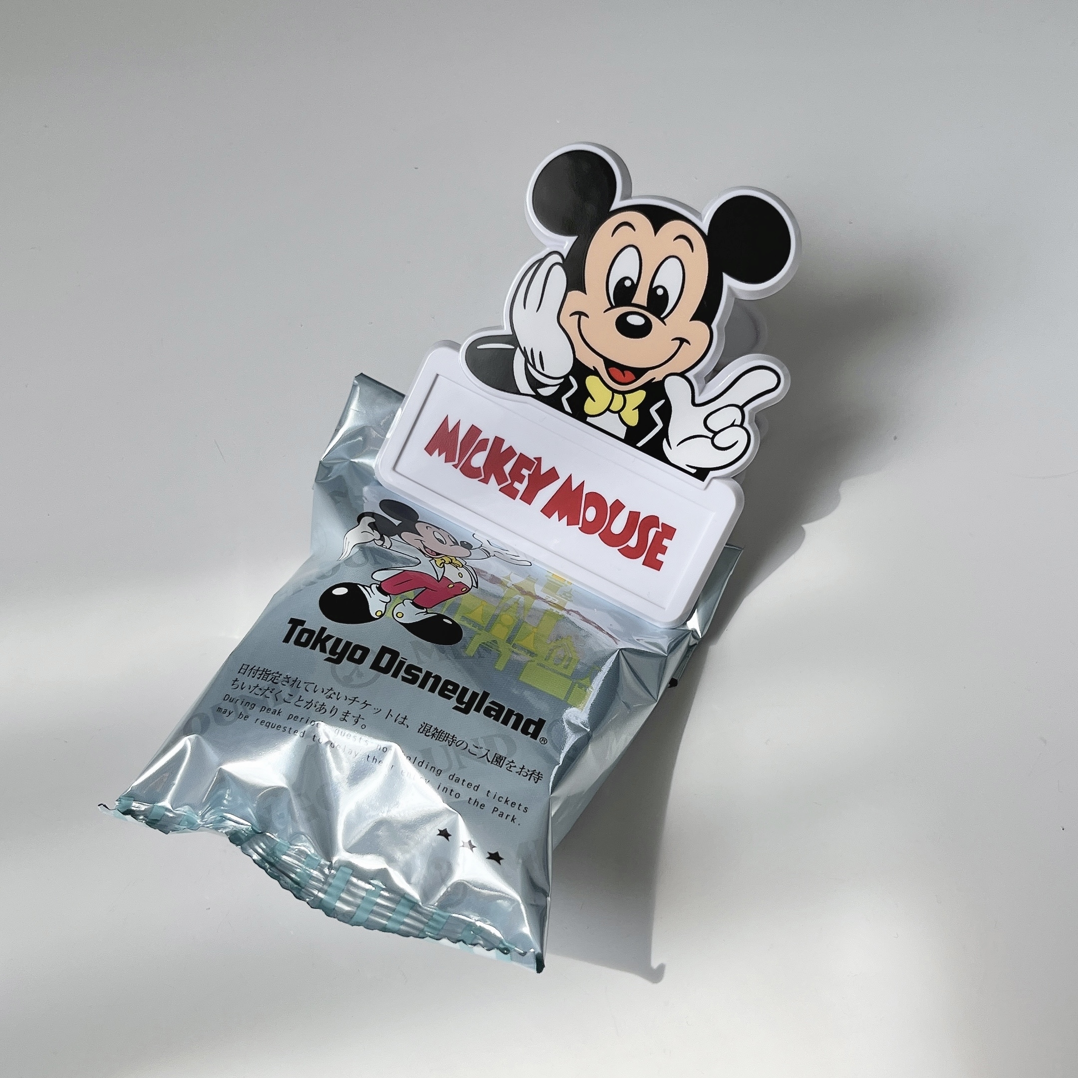 ディズニーランドで見つけたおすすめお土産「ポテトスナッククリップ付 クリア箱」
