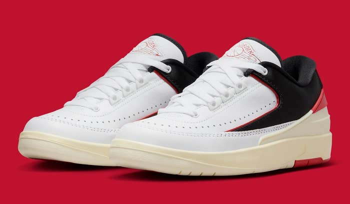 Air Jordan 2 II Low Women&#x27;s Chicago Release Date FD4849-106 Pair