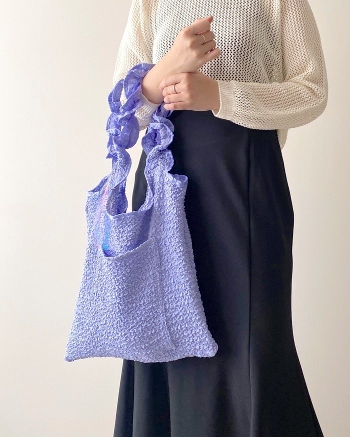 niko and&hellip;（ニコアンド）のおすすめバッグ「オリジナルポコポコフリルトートバッグ」