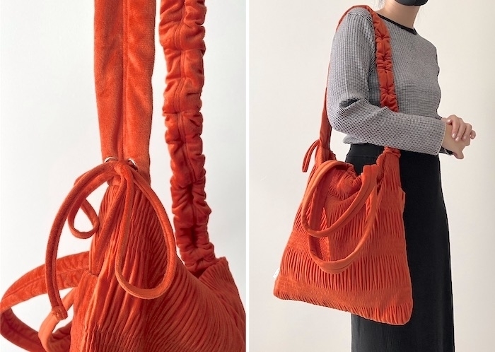 niko and&hellip;（ニコアンド）のおすすめのバッグ「オリジナルギャザー2WAYトートバッグ」