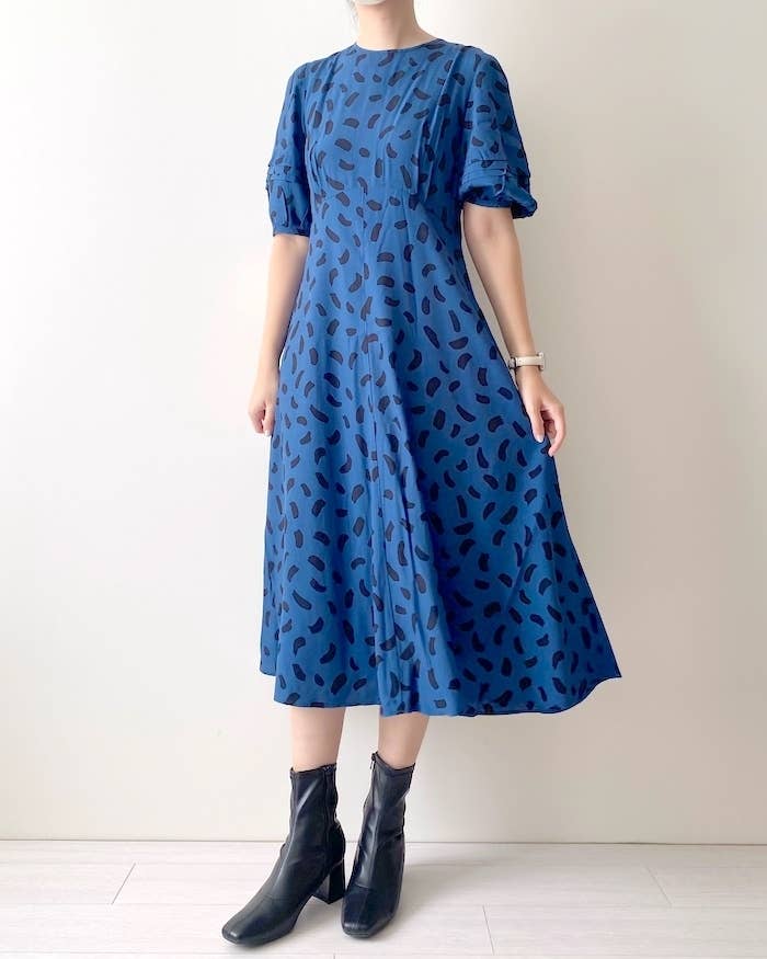 UNIQLO（ユニクロ）のおすすめのレディースアイテム「バルーンスリーブワンピース（半袖）」