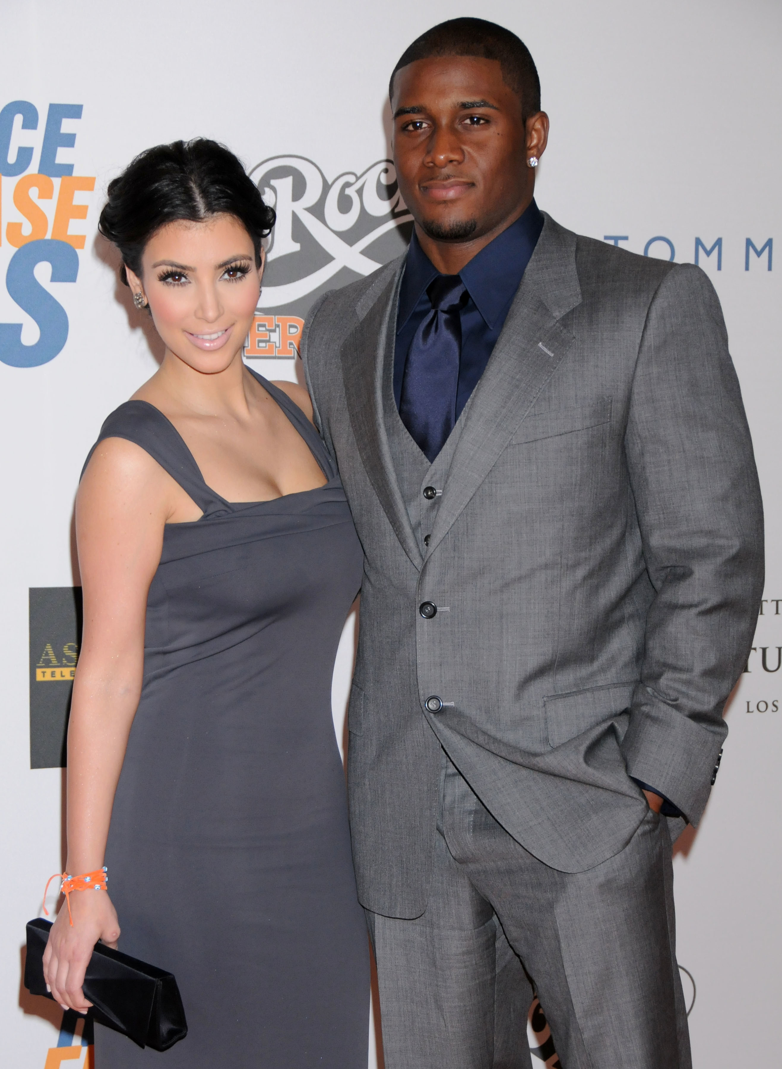 Kim and Reggie at a media event