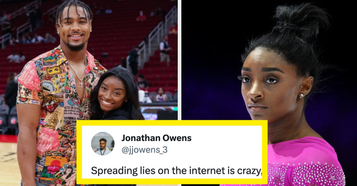 Someone Accused Simone Biles Of Being Extremely Rude, And Her Husband Jonathan Owens Quickly Came To Her Defense