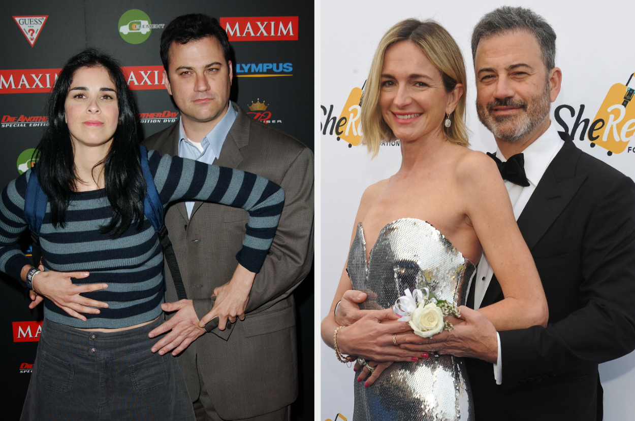 Jimmy and Sarah in 2008 side by side with Molly and JImmy