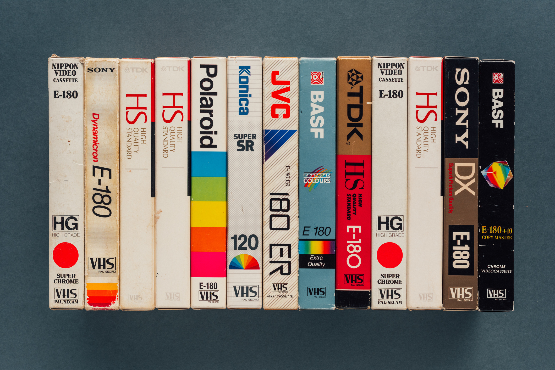 VHS tapes