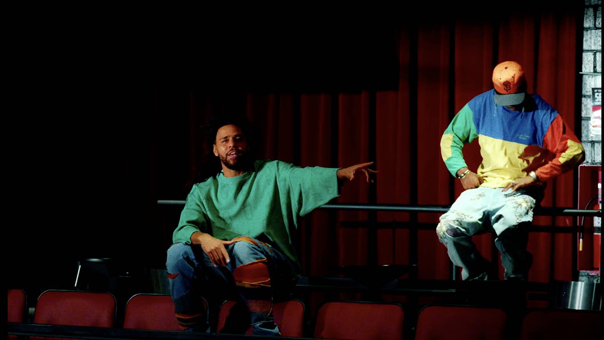 Hopping on Yachty's latest, Cole takes a moment to point out that once he’s “on your song, your streams going up,” even if it’s “not quite the Drake effect.”
