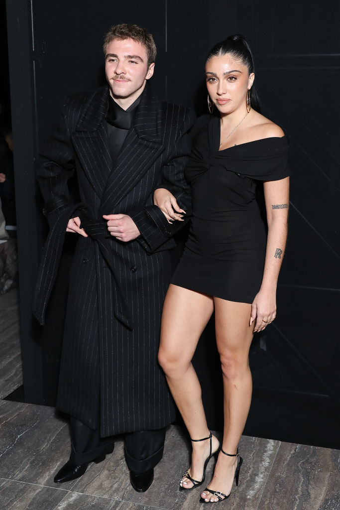 Rocco Ritchie and Lourdes Leon