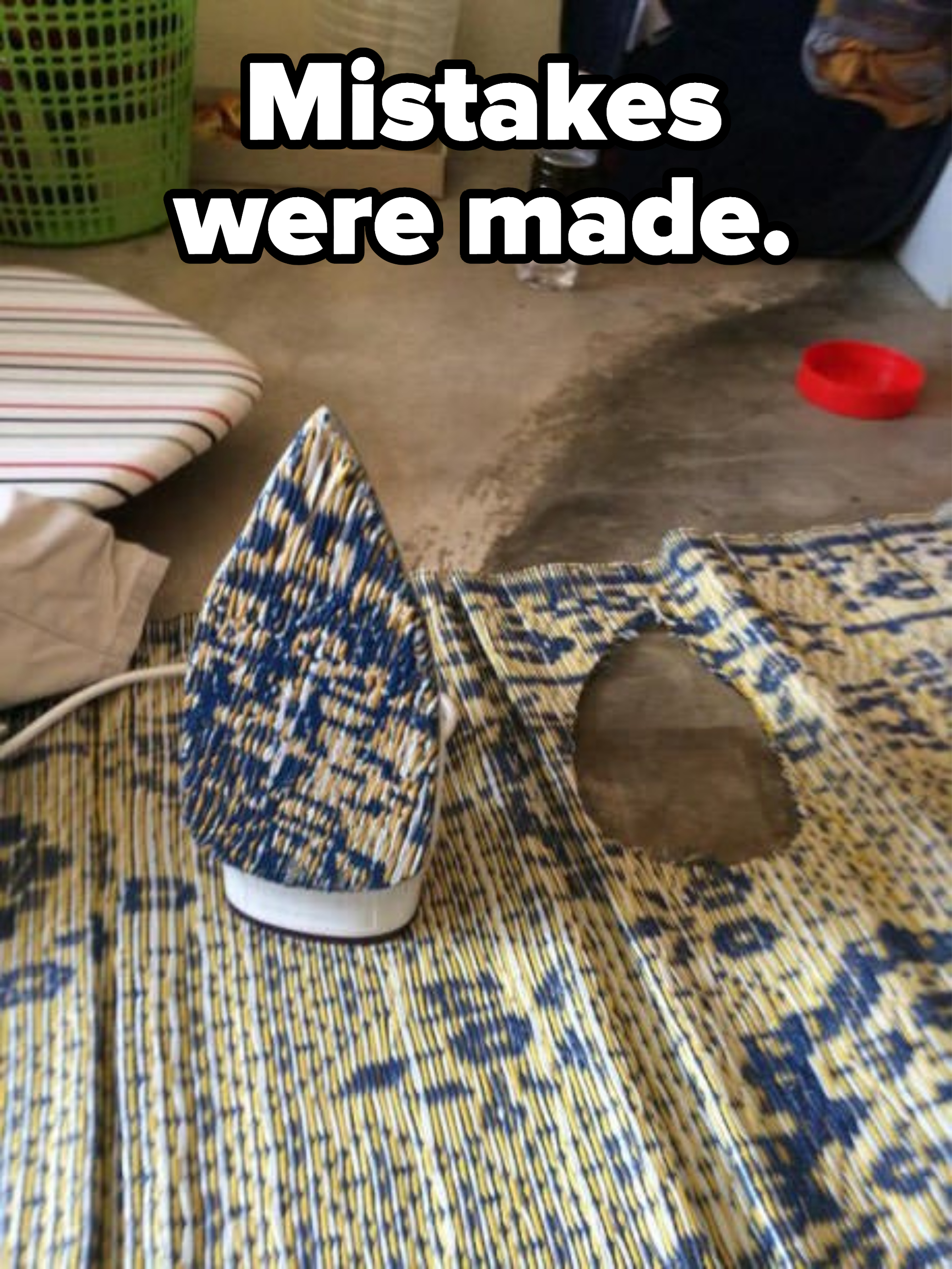 "Mistakes were made."