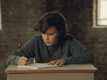 Millie Bobby Brown shocked student meme