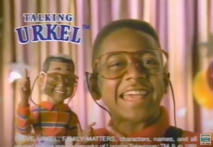 Commercial for the Steve Urkel doll