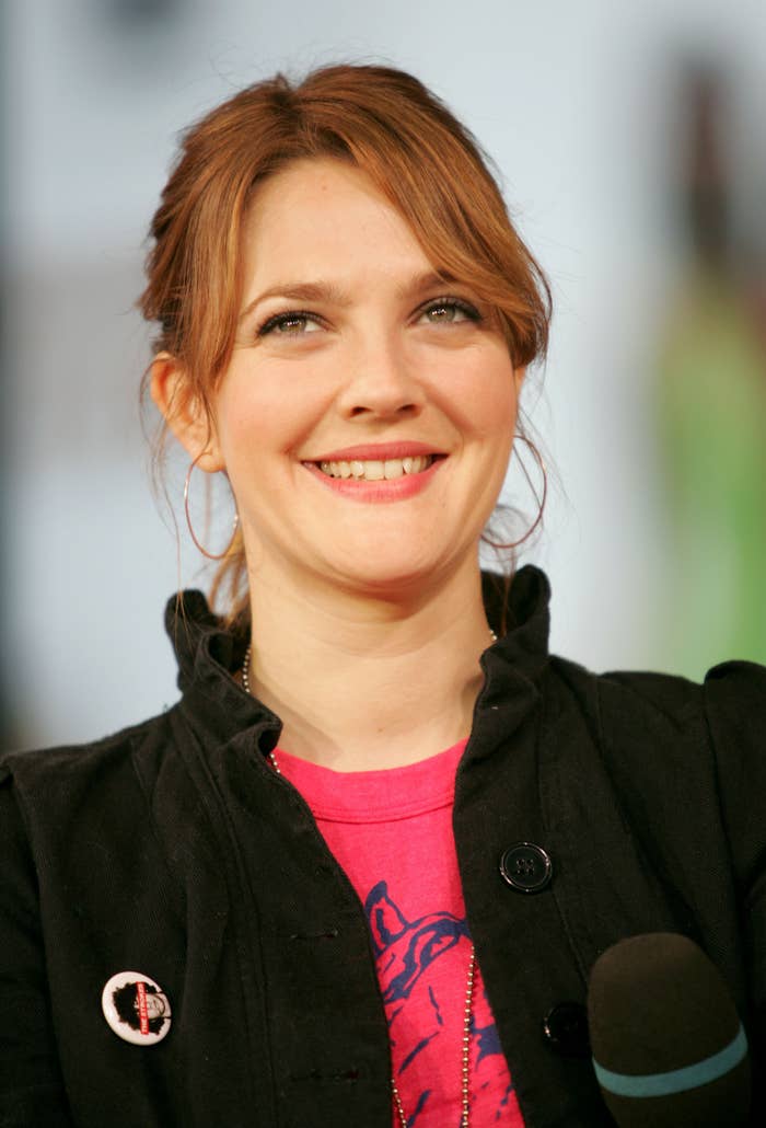 Closeup of Drew Barrymore