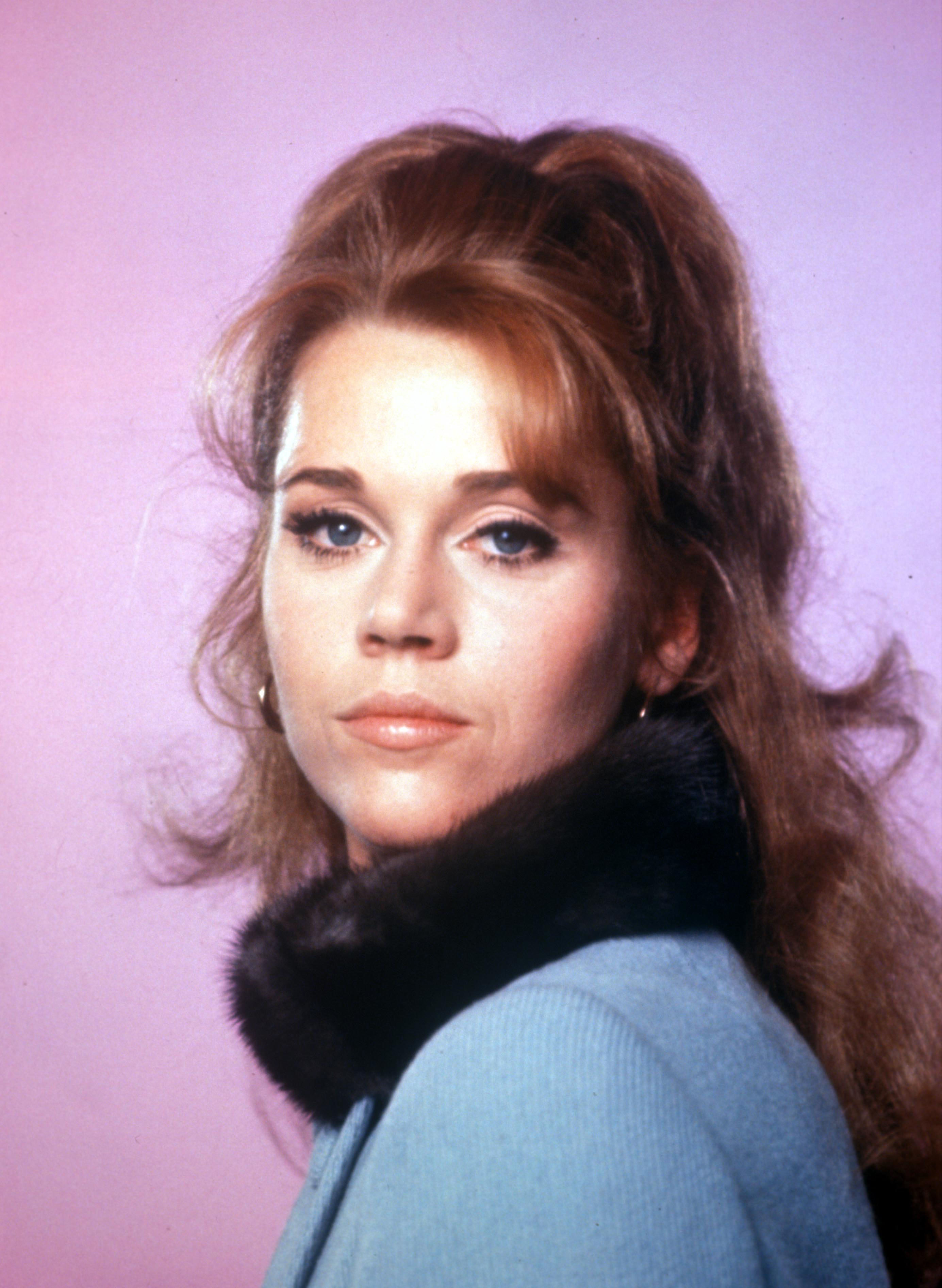 Closeup of Jane Fonda