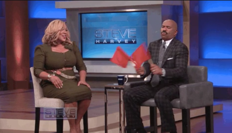 Screenshot from the &quot;Steve Harvey Show&quot;