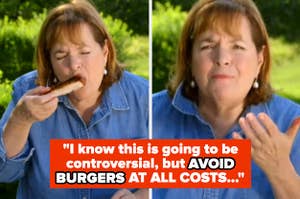 I know this is going to be controversial, but AVOID BURGERS at all costs..."