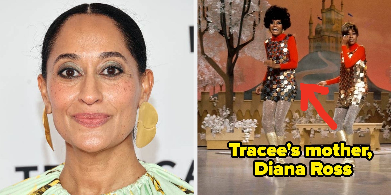 Tracee Ellis Ross Brings Glamour Home in a Bodysuit and Gold