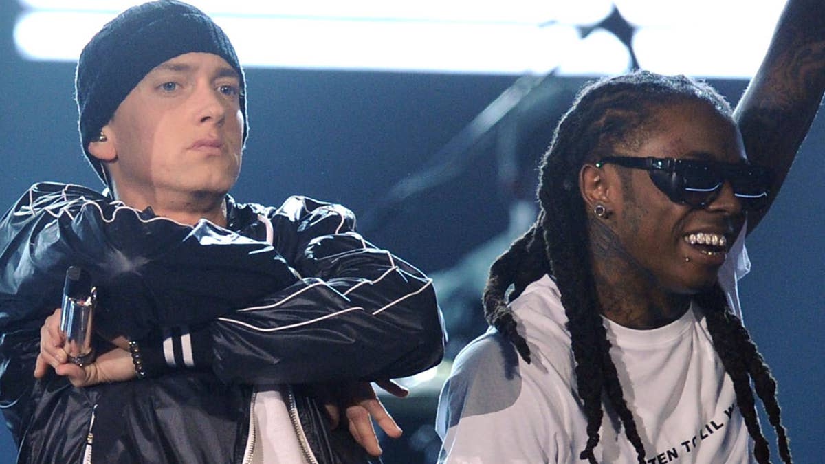 The Young Money boss revealed in July that he was previously scared to collaborate with Em.