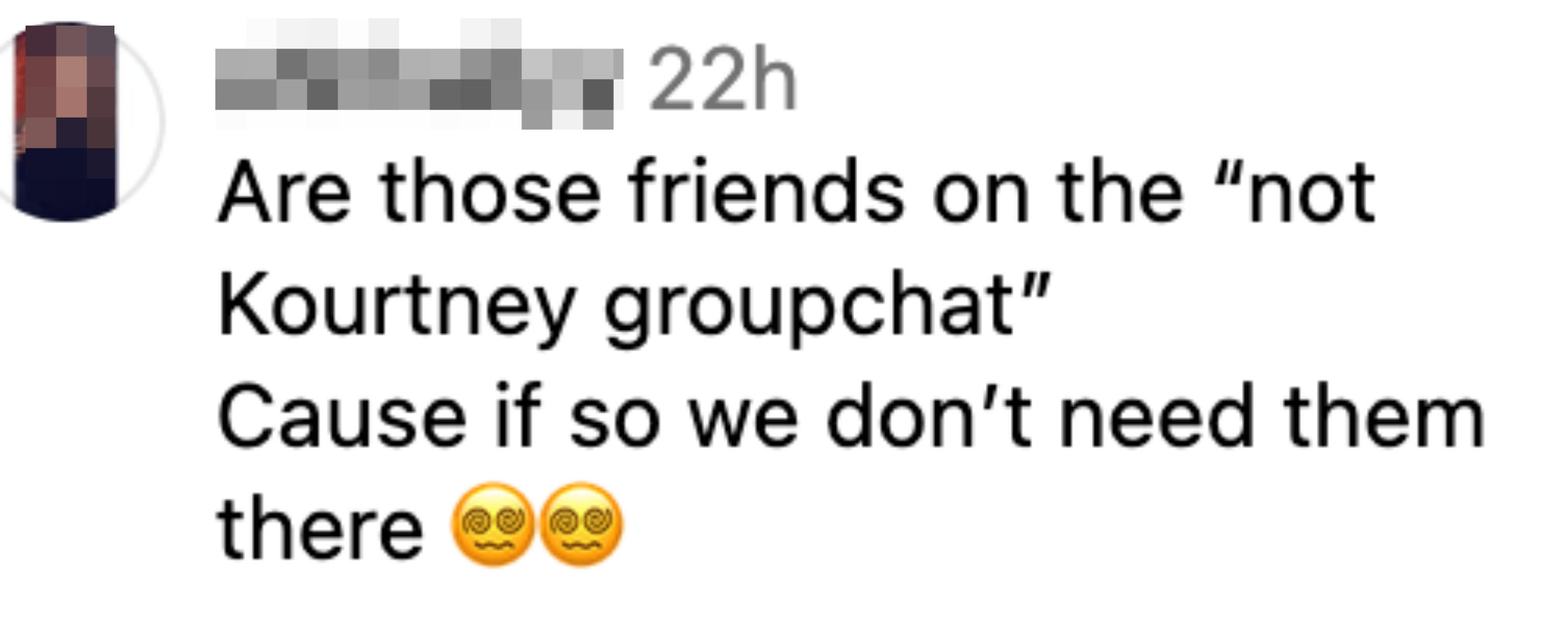 Kourtney Kardashian Posts Friends' Texts Denying 'Not Kourtney' Chat