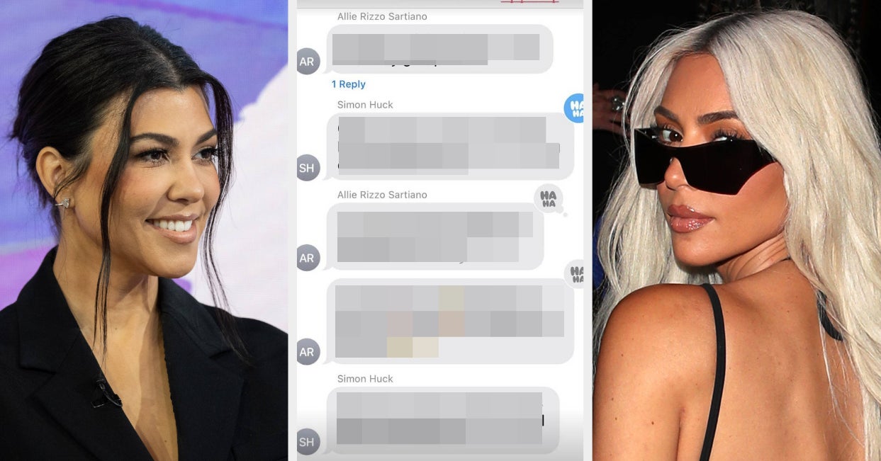 Kourtney Kardashian’s Not Kourtney Chat Screenshot